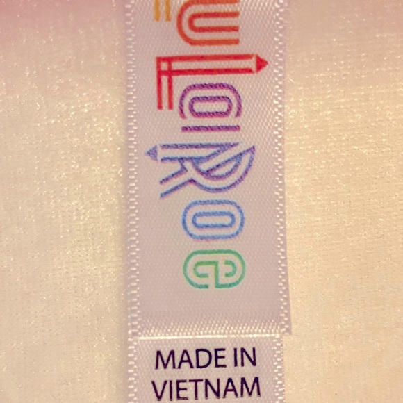 LuLaRoe Classic T Pink orange and teal designs S - Picture 3 of 3